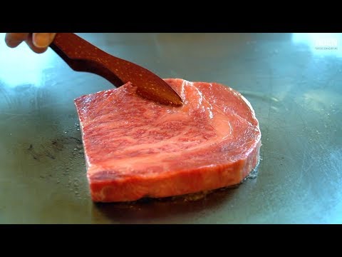 A5 Wagyu Beef "well done" - Teppanyaki Masterchef...