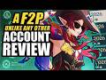 The Most Impressive Free To Play Account I Ve Ever Seen Genshin Impact Account Review