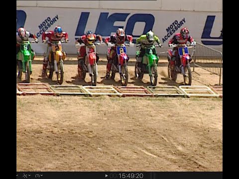 Campionato Mondiale Motocross 1998 classe 125 e 250 7°Prova Montevarchi (AR)