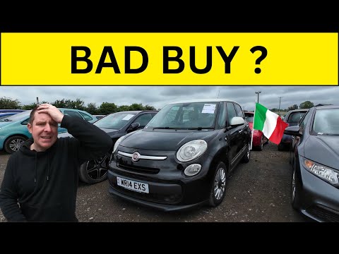 I BOUGHT A BROKEN FIAT 500L FROM A CAR AUCTION
