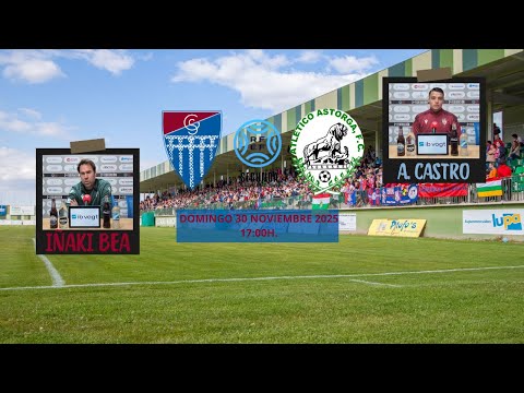 RP Previa J13 Grupo 1 2RFEF. G. Segoviana CF - At. Astorga FC Iñaki Bea y Castro (27/11/2025)