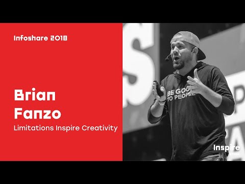 Infoshare 2018: Brian iSocialFanz Fanzo – Limitations Inspire Creativity