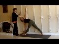 Parivrtta Trikonasana Back To The Wall