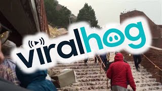 Hail Storm River at Red Rocks Amphitheatre in Colorado
