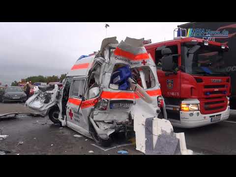 Ludwigshafen LKW Unfall A61 Frankenthaler Kreuz