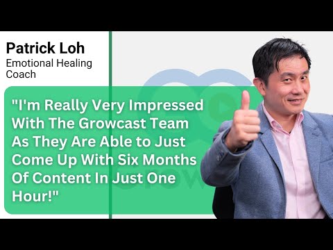 Client testimonial from Patrick Loh, Emotional Healing Coach