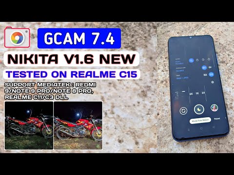 Gcam Realme C15 + Config Nikita 7.4 v1.6 Support Mediatek