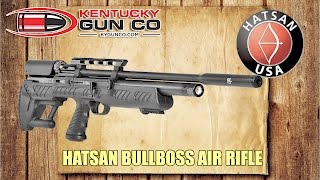 Ilustrační video a test pušky Hatsan Bullboss