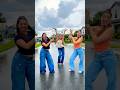 Dancing in the rain ☔️🤩💙 | Triple Charm #shorts