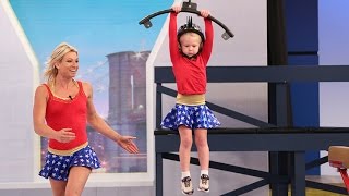 5-Year-Old Crushes American Ninja Warrior Obstacle Course