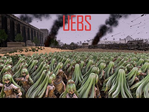 18000 Dragons VS 18000 Queens. Ultimate Epic Battle Simulator 2 UEBS 2