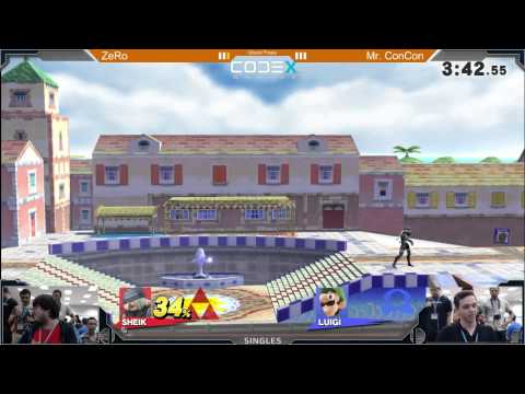 DVDA #10 Grand Finals: ZeRo (Sheik) vs Mr. ConCon (Luigi)