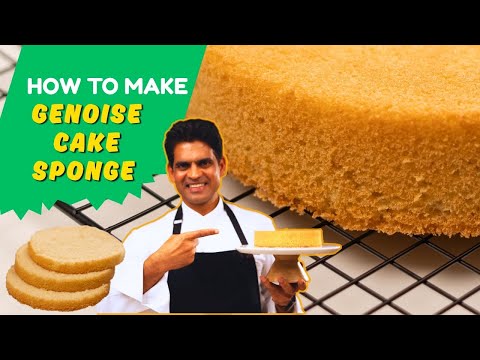 How to Make Genoise Cake Sponge
