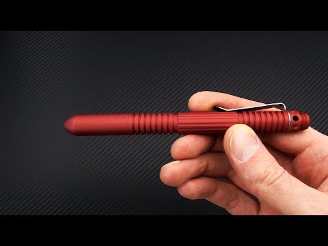 Hinderer Knives Extreme Duty Pen Aluminum Red Hard Coat