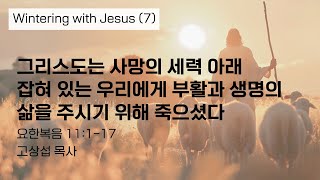 그리스도는 사망의 세력 아래 잡혀 있는 우리에게 부활과 생명의 삶을 주시기 위해 죽으셨다