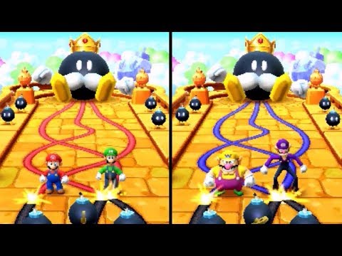 Mario Party The Top 100 - All 2 Vs. 2 Minigames