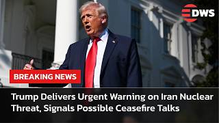WATCH: Trump Delivers Urgent Warning on Iran Nuclear Threat, Signals Possible Ceasefire Talks | AC15