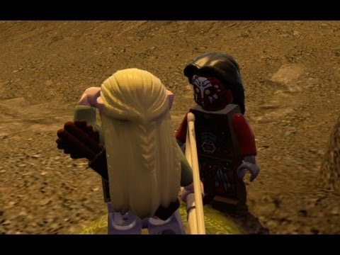 LEGO Lord of the Rings 100% Overworld Guide #5 - Helm's Deep (All Collectibles)