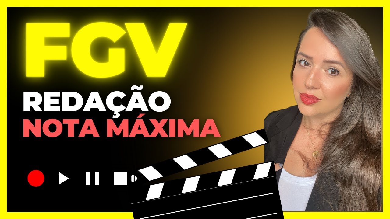 My student's essay with maximum score corrected by FGV