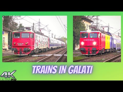 Trafic Feroviar / Rail Traffic Filesti | Trenuri Galati #railfans #trains #trenuri #romania