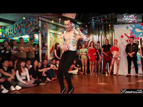 all dancer's introduction Man styling Korea Salsa Bachata Congress Welcome party