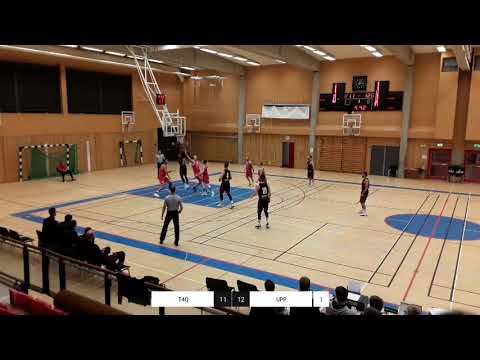 Team4Q vs KFUM Uppsala 10/31/20 Sweden Superettan Basketball Tope Arikawe 36 points, 12 rebounds