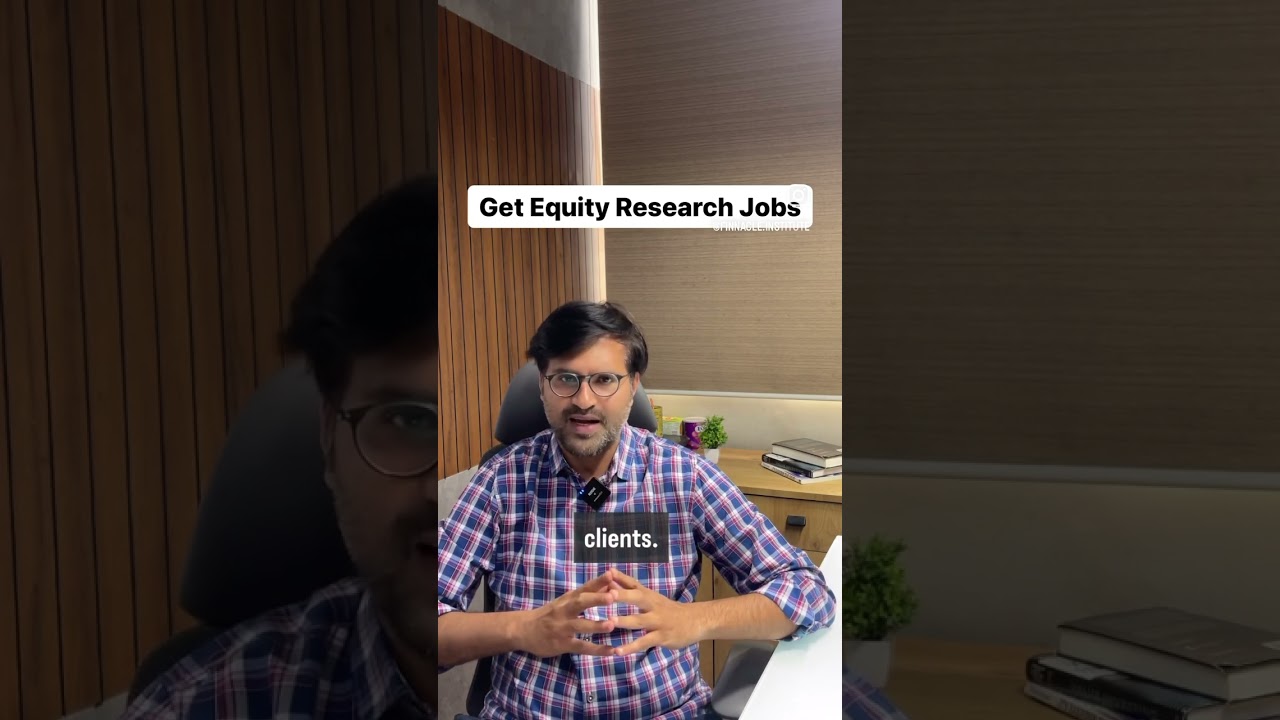 Get Equity Research Jobs. #equityresearch #jobhunt #financecareer