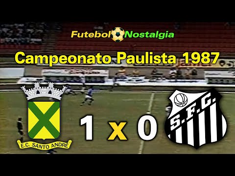 Santo André 1 x 0 Santos - 15-03-1987 ( Campeonato Paulista )