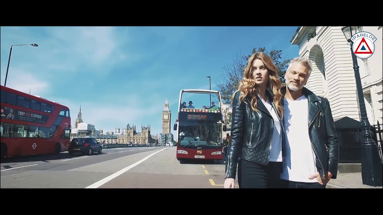 Harold Leather Jacket // Dark Blue (XL) video thumbnail