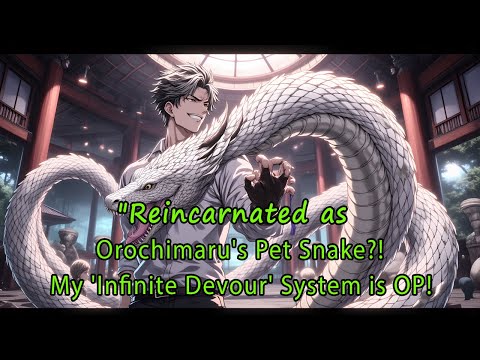 "Reincarnated as Orochimaru's Pet Snake?! My 'Infinite Devour' System is OP!