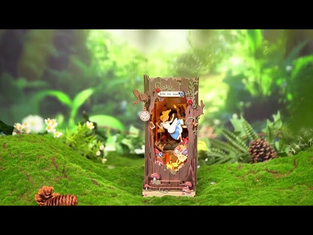 Vídeo relacionado con Rolife Maquetas - Casa en Miniatura Diorama Panadería, Casas Miniaturas para Montar Puzzle 3D Madera Book Nook para Adultos Adolescentes (DG161)