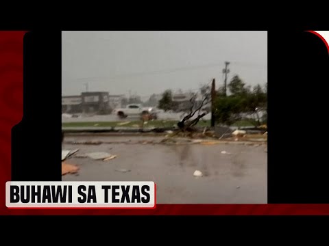 Tornado leaves path of destruction in Texas town