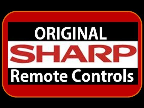 Original Sharp Projector Remote Control RRMCGA187WJSA - ElectronicAdventure.com