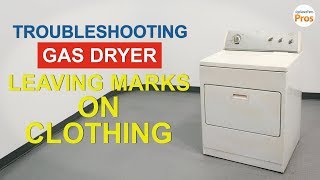 Gas Dryer Leaving Black Marks On Clothes — Top 5 Reasons and Fixes