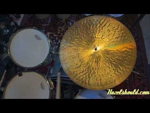RARE EARLIER PAISTE Signature 20” FLAT RIDE 2474 g Clean Smooth Glassy Controlled Definition! Discontinued image 7