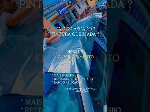 Seu carro está descascando? Pintura queimada? É hora de Envelopar Seu carro está descascando? Pintura queimada? É hora de Envelopar