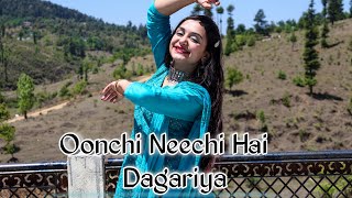 Oonchi Neechi Hai Dagariya Dance By Megha Chaubey | Super Hit Bollywood Song | Evergreen Dance