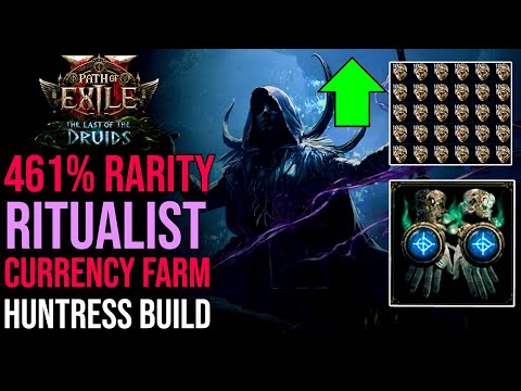 PoE 2 -  1200 Divines in 2 days - Rarity Bot Ritualist Build | 0.4 Last of The Druids
