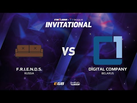 F.R.I.E.N.D.S. vs Digital Company, Game 3, SL i-League Invitational S2, EU Qualifier