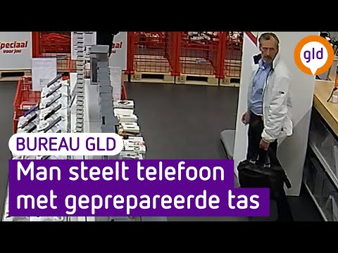 Man steelt telefoon in deze winkel | Bureau GLD