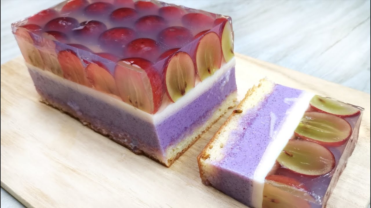 Grape Jelly and Pudding Dessert Fruit Cake Recipe