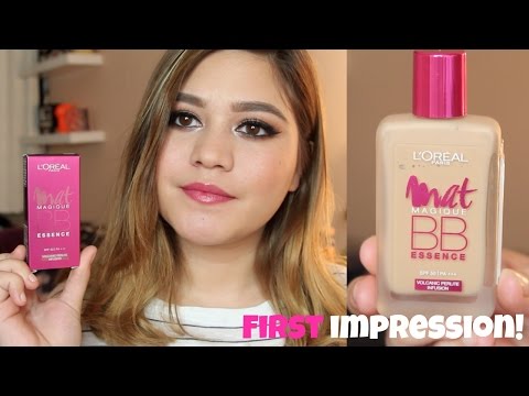 First impression L'oreal mat magique BB essence | SarahAyu
