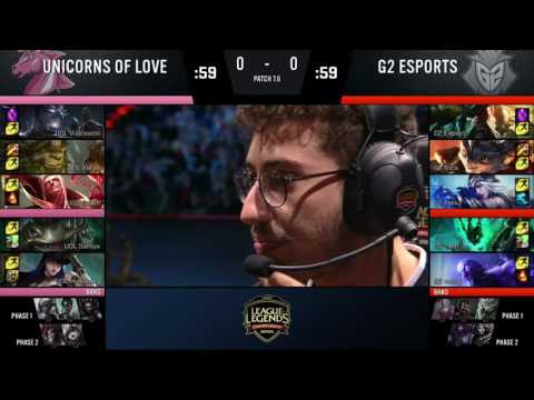 [2017 S7 EU LCS Spring] Finals - G2 vs UOL - Game 1 - League of Legends