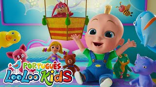Dez na cama - Músicas Infantis Divertidas - Canções infantis - LooLoo Kids Português