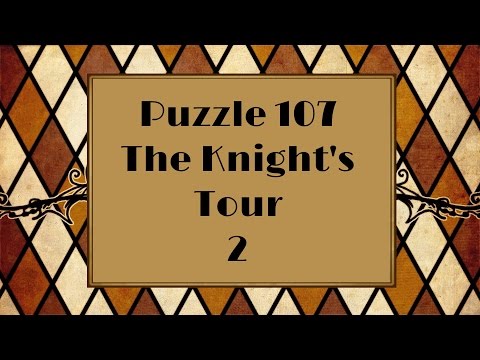 Professor Layton and the Diabolical Box/Pandora's Box - Puzzle 107: The Knight's Tour 2