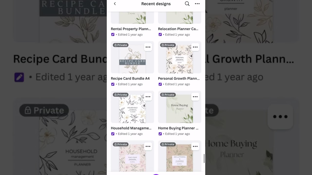 PLR | Mega Bundle of 46 Canva (Editable) Templates | Planners, Journals & Trackers