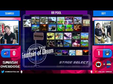 Smash Overdose 3 - Seanrojj (Falco) vs Deft (Marth) - Round Robin Pools