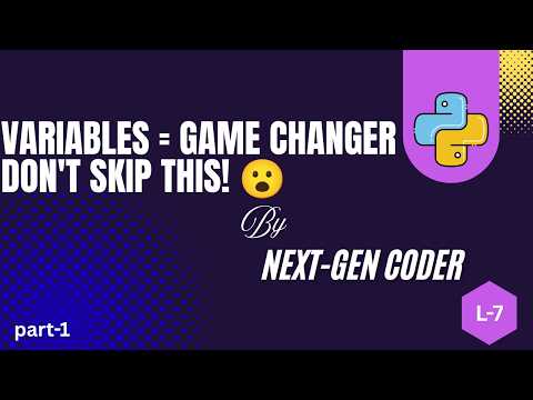Python Variables Part 1 Complete Beginner Tutorial