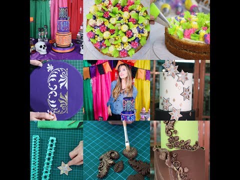 ManoalaObraTV 2018 Programa 79  Deco Tortas Paula Domenech Torta Halloween Torta 3D  Boquillas rusas