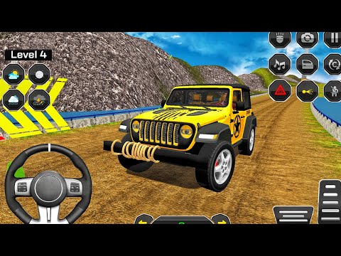 4x4 Offroad Jeep Driving Simulator 2026: Drive SUV 4x4 Jeep Offroad Game #120! Android Gameplay